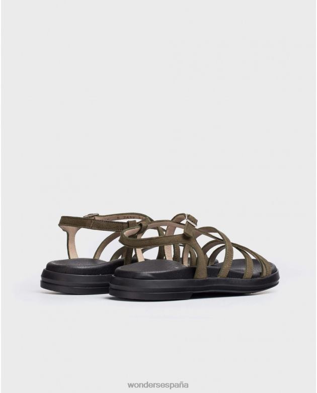 militar b-7412 mujer Wonders 40486411 calzado