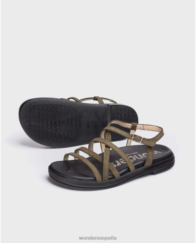 militar b-7412 mujer Wonders 40486411 calzado