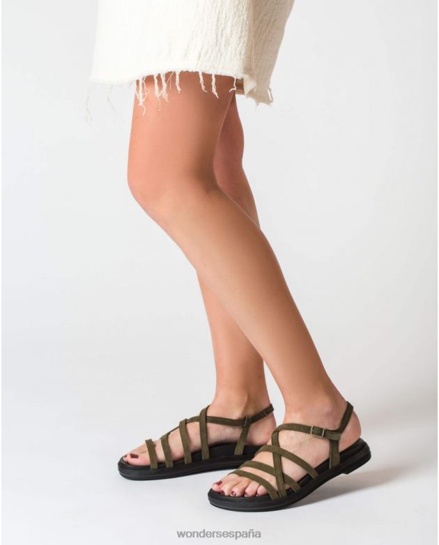 militar b-7412 mujer Wonders 40486411 calzado