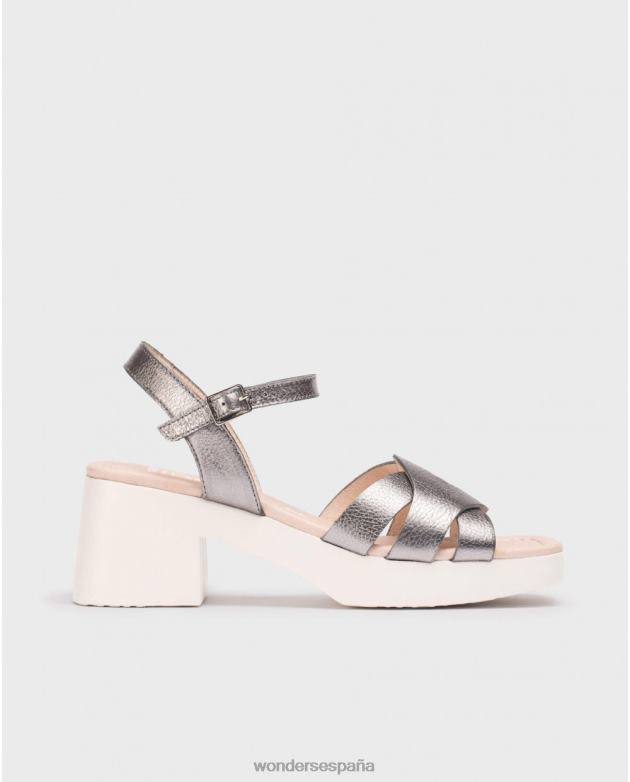 plomo d-1001 mujer Wonders 40486120 calzado