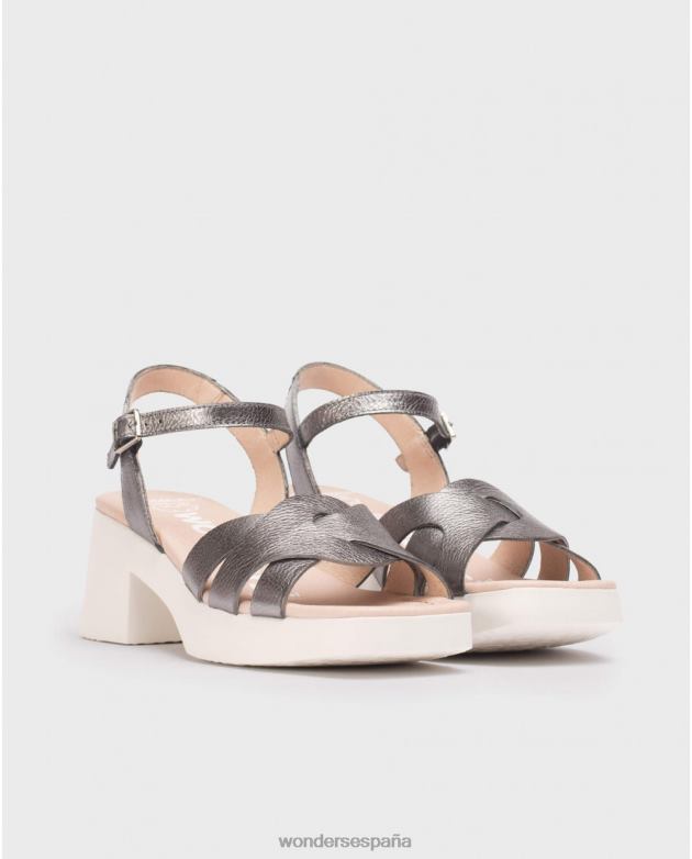 plomo d-1001 mujer Wonders 40486120 calzado