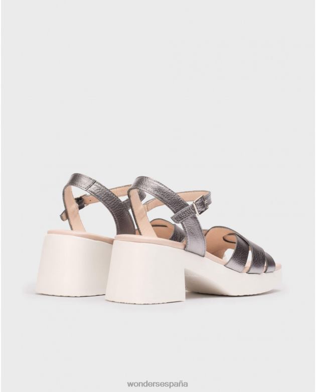 plomo d-1001 mujer Wonders 40486120 calzado