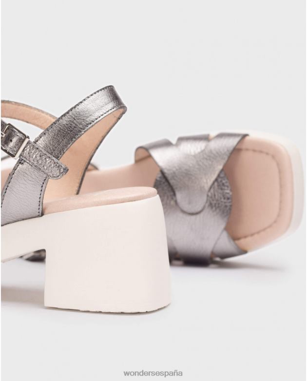 plomo d-1001 mujer Wonders 40486120 calzado