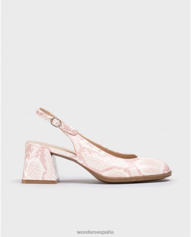 rosa rosa zapatos adele mujer Wonders 40486195 calzado