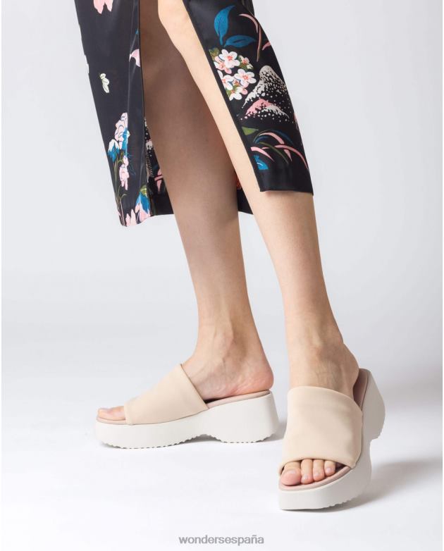 sandalia arena susan mujer Wonders 40486289 calzado