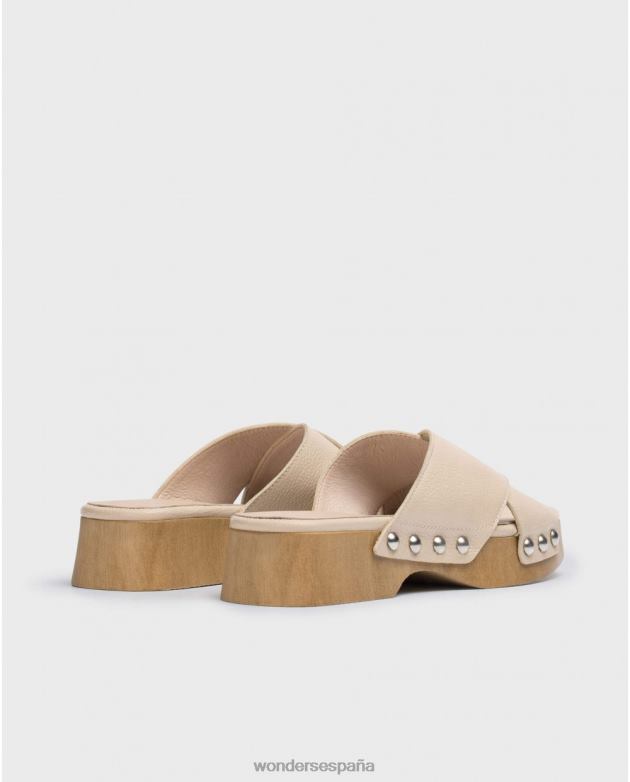 sandalia coral natural mujer Wonders 40486320 calzado