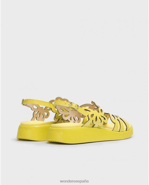 sandalia lima margarita verde lima mujer Wonders 4048641 calzado