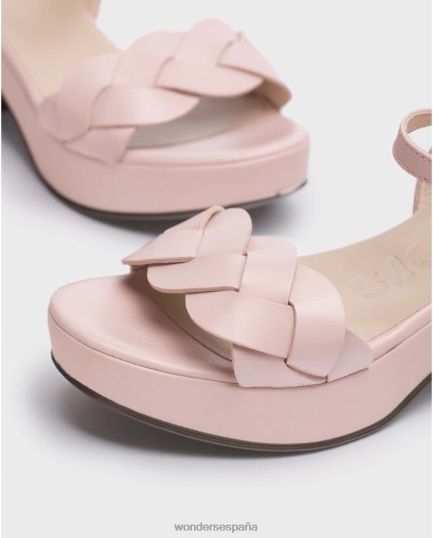 sandalia luna rosa rosa mujer Wonders 40486245 calzado