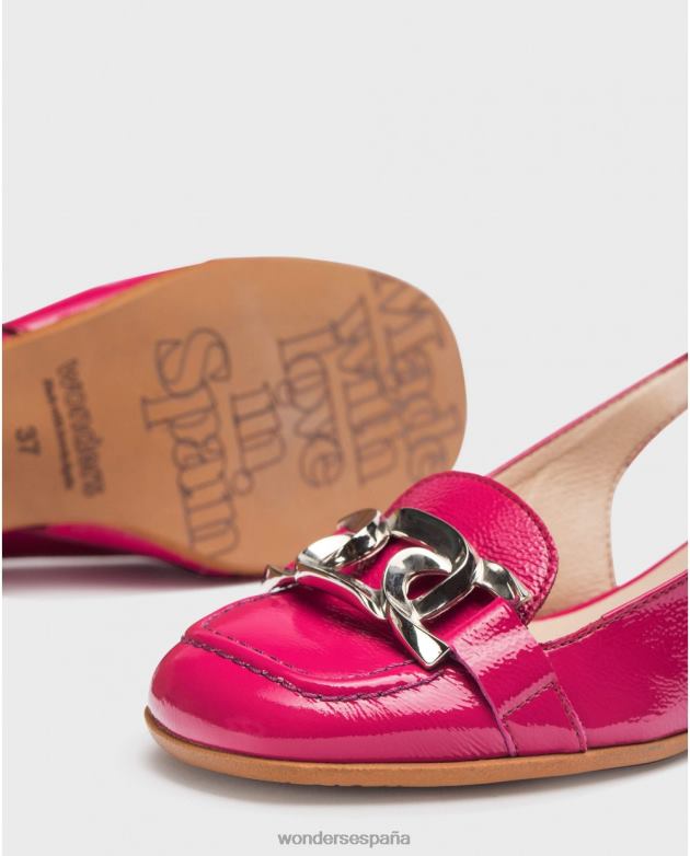 sandalia maxine rosa orquidea mujer Wonders 40486104 calzado