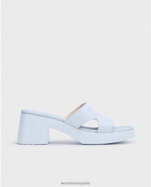 sandalia motel azul mujer Wonders 40486168 calzado