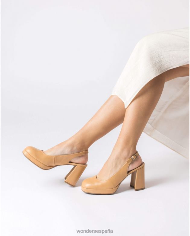 zapato lexi negro arena mujer Wonders 40486107 calzado