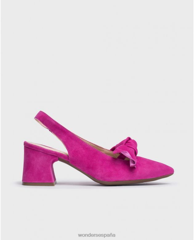 zapato lexi rosa orquidea mujer Wonders 40486139 calzado