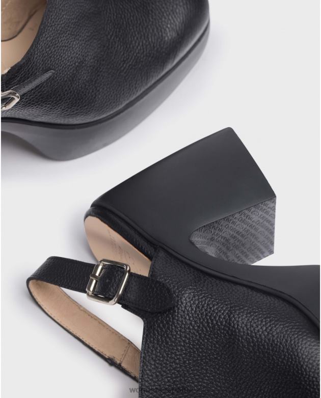 zapatos alaska negro negro mujer Wonders 40486152 calzado