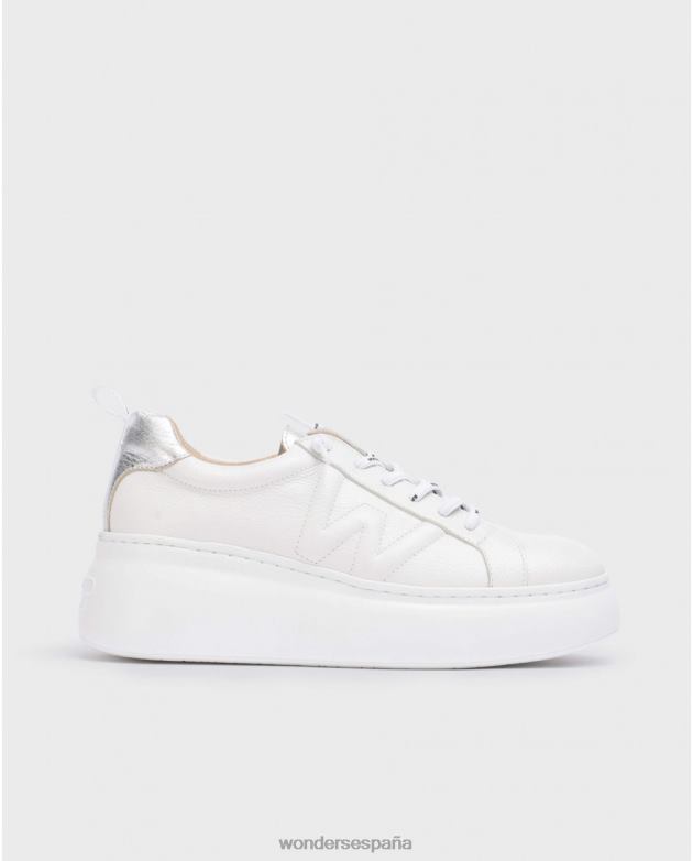 blanco roto/pl mocasín dorita mujer Wonders 40486336 calzado