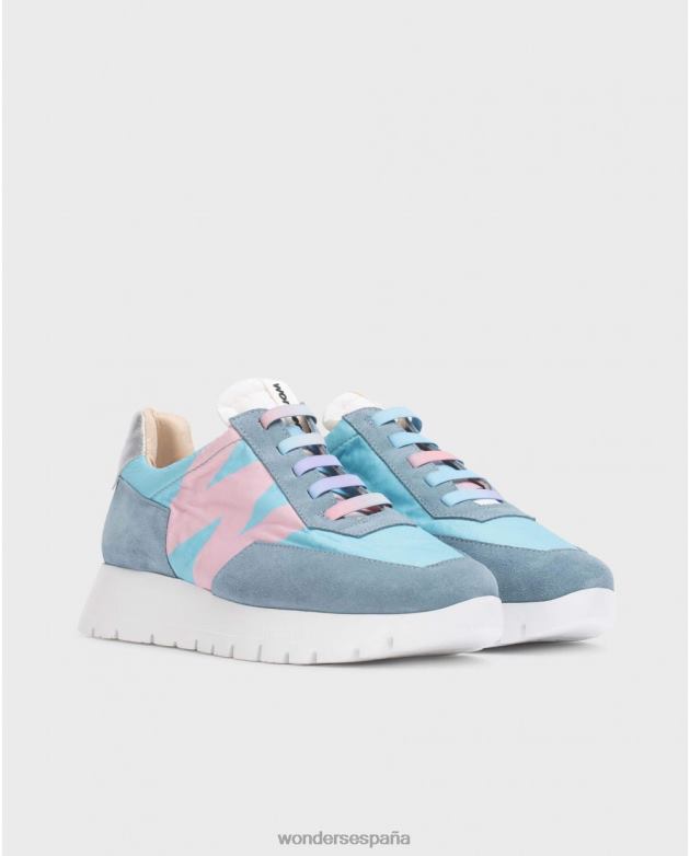 jeans/zapatilla odisei azul mujer Wonders 4048695 calzado