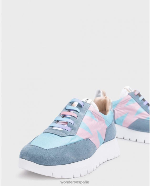 jeans/zapatilla odisei azul mujer Wonders 4048695 calzado