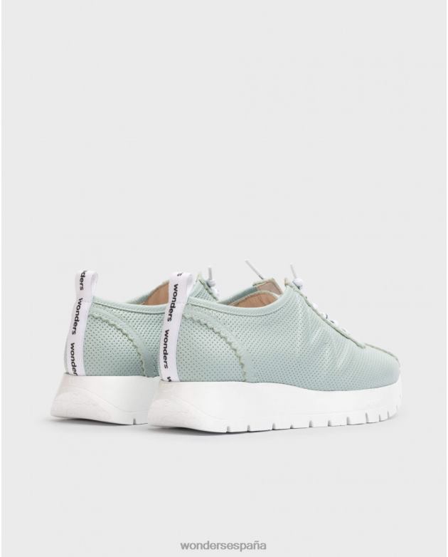 zapatilla aloe estrella azul mujer Wonders 40486295 calzado