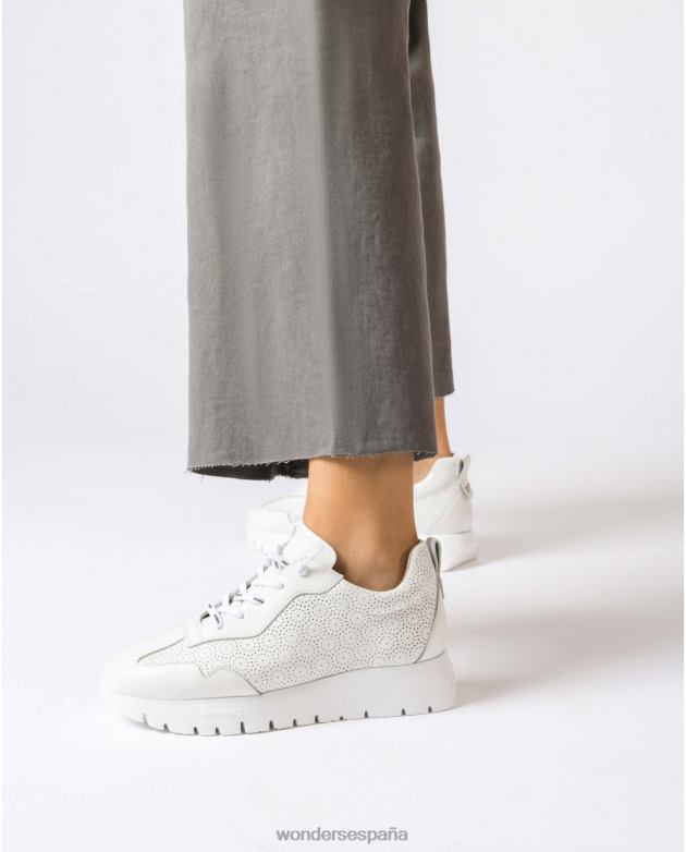 zapatilla estrella blanca mujer Wonders 40486155 calzado