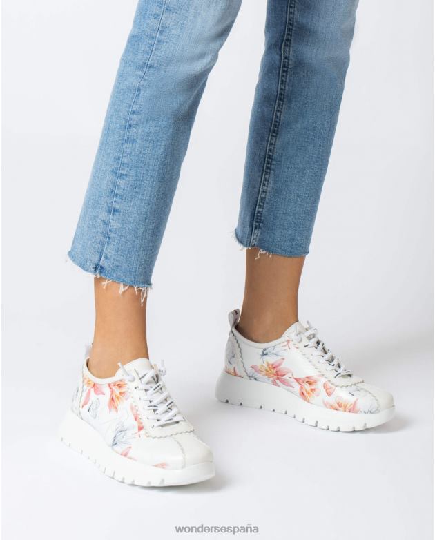zapatilla estrella blanca mujer Wonders 40486158 calzado