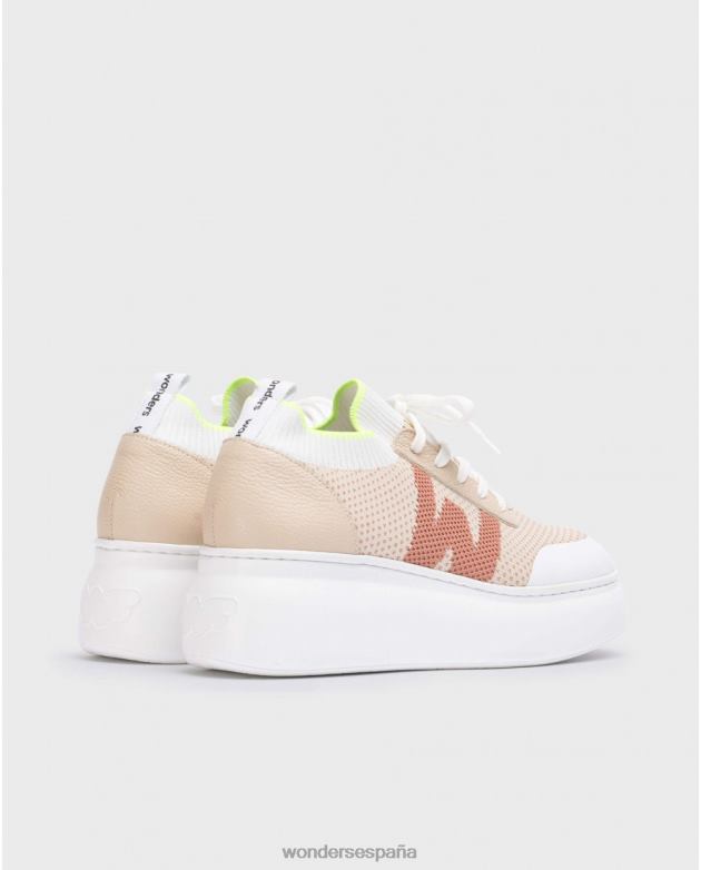 zapatilla kiwi marrón natural mujer Wonders 4048692 calzado