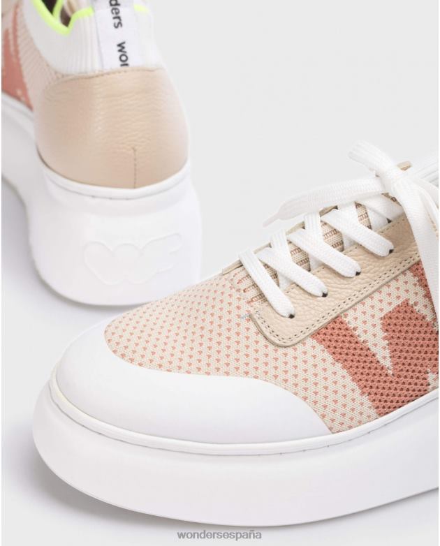 zapatilla kiwi marrón natural mujer Wonders 4048692 calzado