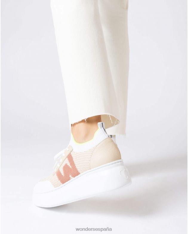 zapatilla kiwi marrón natural mujer Wonders 4048692 calzado