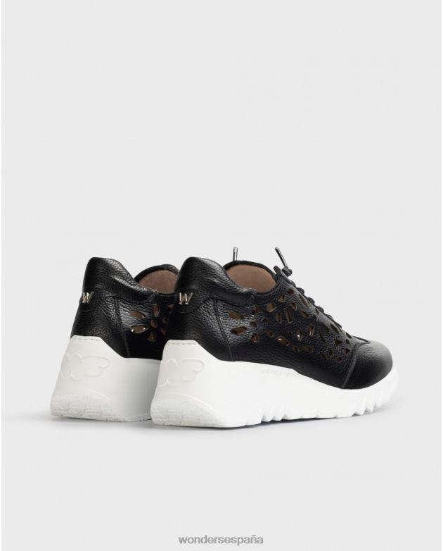 zapatilla negra nuxe negra mujer Wonders 40486285 calzado