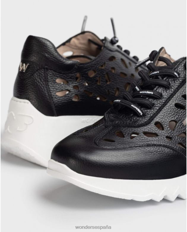 zapatilla negra nuxe negra mujer Wonders 40486285 calzado