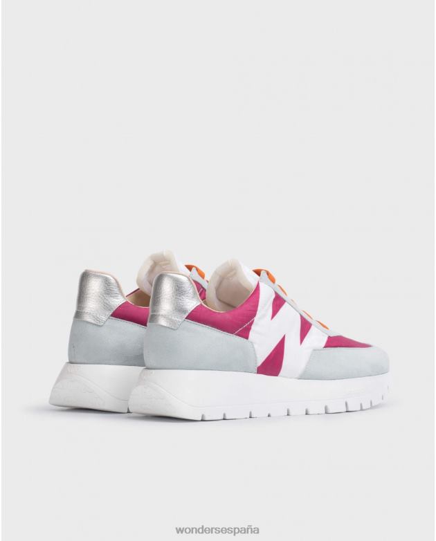 zapatilla odisei aloe/blanc azul mujer Wonders 40486248 calzado