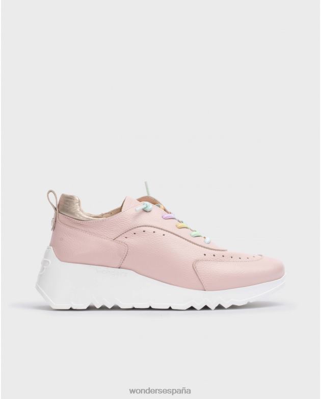 zapatilla rosa menta ros/pt mujer Wonders 40486171 calzado