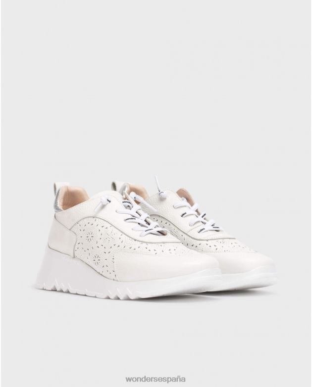 zapatillas blancas off/pl mujer Wonders 40486203 calzado