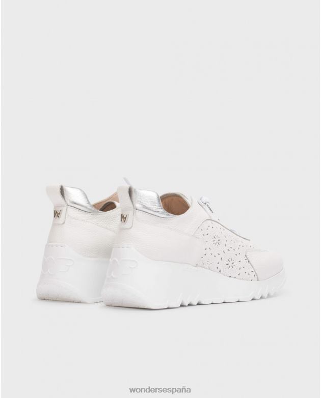 zapatillas blancas off/pl mujer Wonders 40486203 calzado