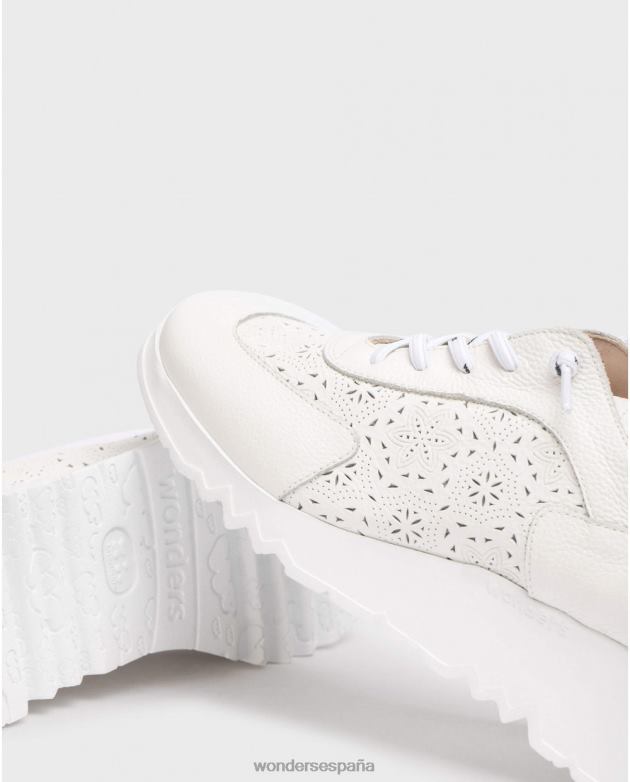 zapatillas blancas off/pl mujer Wonders 40486203 calzado