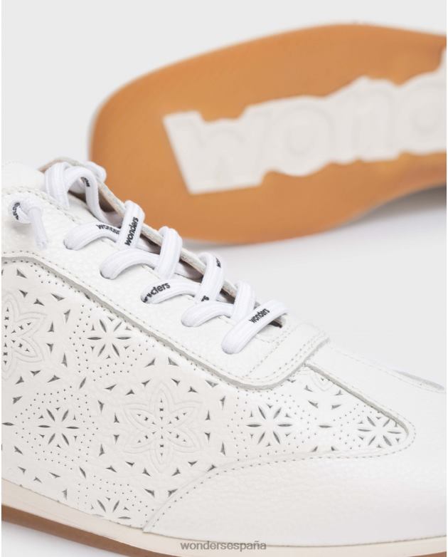 zapatillas brit blancas off/plata mujer Wonders 40486282 calzado